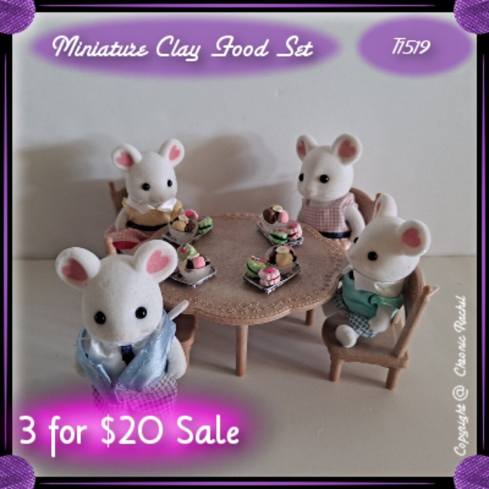 4-Piece Icecream & Cookie Glued-Together Trays
